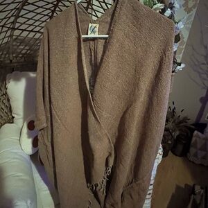 Cardigan – O/S – Boho Earthy Wrap